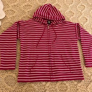 Jones New York zippered hoodie